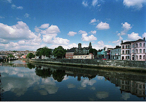 小镇,运河,爱尔兰