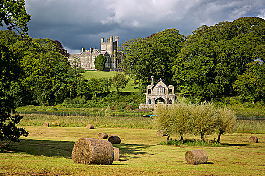 城堡,家,弗马纳郡,北爱尔兰,英国