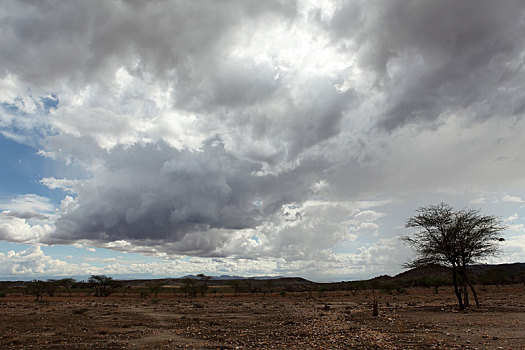 下雨,季節,非洲
