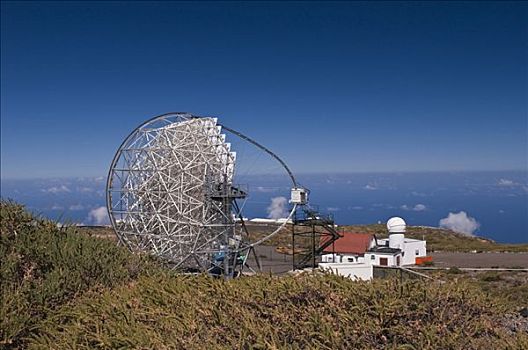 反射物,望远镜,观测,帕尔玛,加纳利群岛,西班牙,欧洲