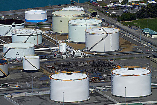 石油,油罐,港口,坎特伯雷,南岛,新西兰