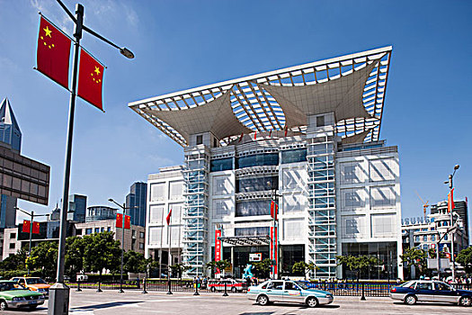 上海,城市规划,中心,广场,中国