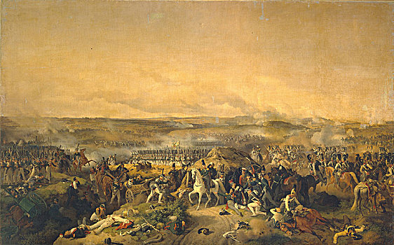 战斗,八月,1812年,艺术家