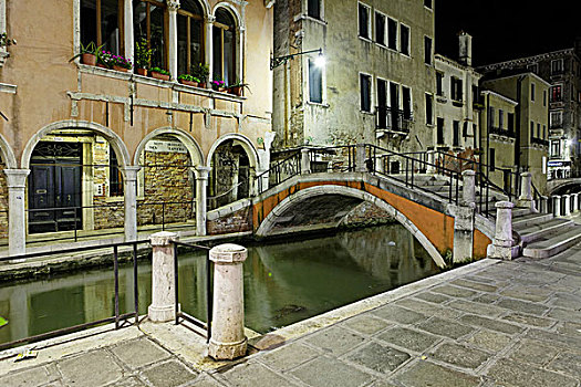 运河,地区,威尼斯,世界遗产,威尼西亚,意大利,欧洲