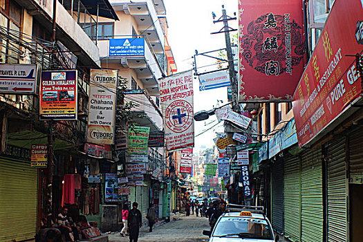 泰米尔街区尼泊尔小香港购物街