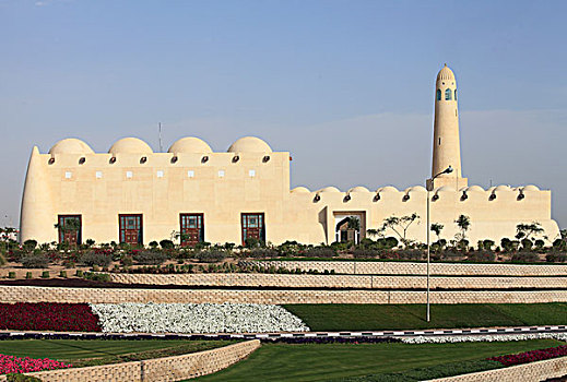 卡塔尔,多哈,槟城州清真寺