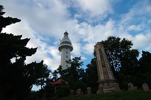 烟台山灯塔