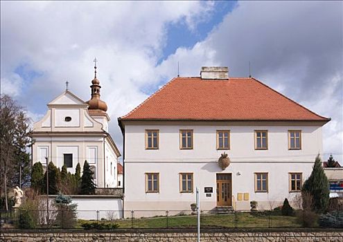 教堂,摩拉维亚,捷克共和国,中欧