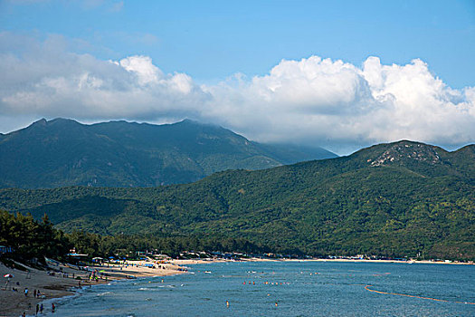 广东省深圳市大鹏半岛南奥镇西涌海滨浴场