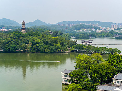 广东省惠州西湖风景名胜区风光