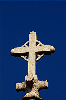 广州圣心大教堂顶部十字架