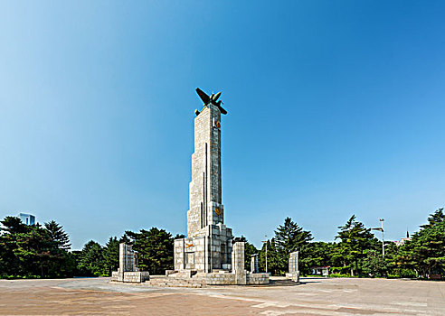 人民广场苏联红军纪念碑长春市