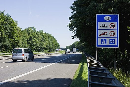 交通工具,高速公路,德国