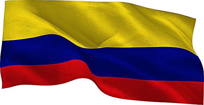 电脑合成,哥伦比亚,国旗