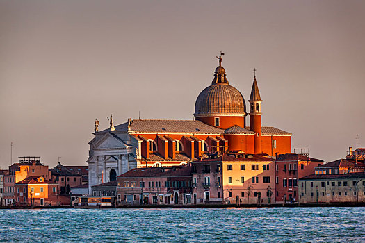 诸德卡,教堂,面对,大运河,威尼斯,意大利
