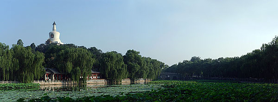 北京北海白塔