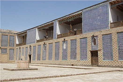 宫殿,希瓦,乌兹别克斯坦,亚洲