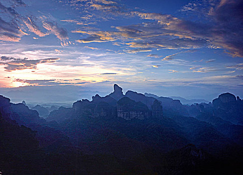 丹霞山,风光,地貌