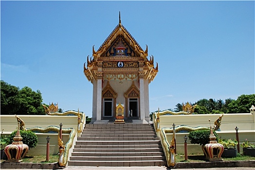 寺庙,苏梅岛,泰国