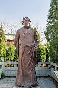韩信塑像,拍摄于山东省滨州市惠民县孙子兵法城