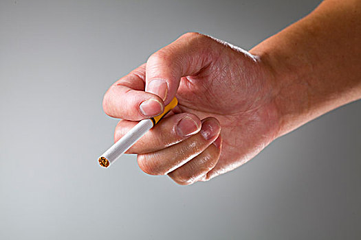 香烟手势手指