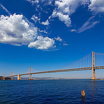 海湾大桥,旧金山,奥克兰,加利福尼亚