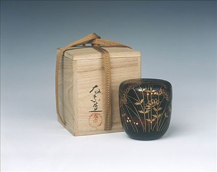 漆器,鹳,中间,江户时期,日本,18世纪,艺术家,未知