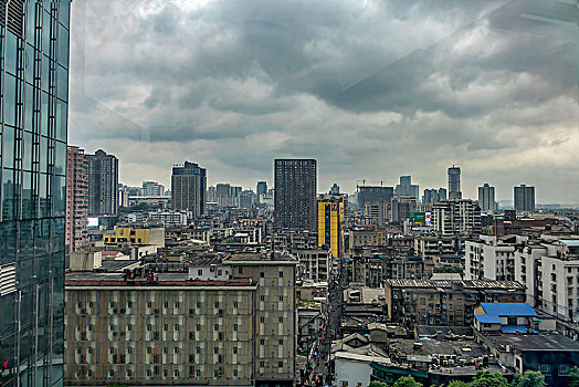 长沙城市风光,湘江风光带,橘子洲,黄兴路,步行街,道路