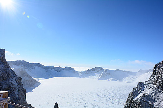 长白山风景之冬景