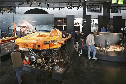 潜水艇,石油,博物馆,斯塔万格,欧洲,文化,2008年,挪威