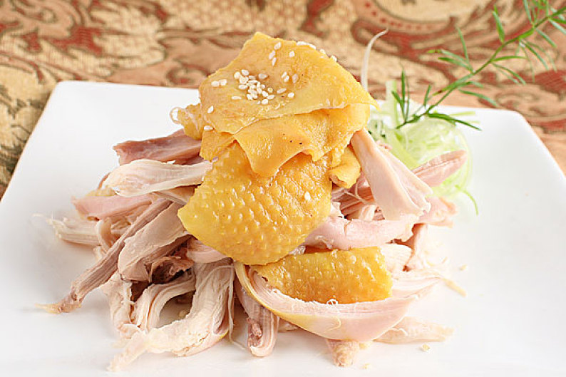 盐焗手撕鸡图片_盐焗手撕鸡高清图片_全景视觉