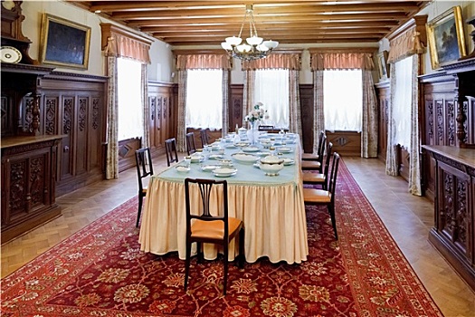 室内,餐厅,宫殿,克里米亚