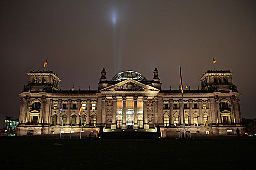 德国国会大厦,建筑,德国联邦议院,德国,议会,共和国,节日,2009年,柏林,欧洲