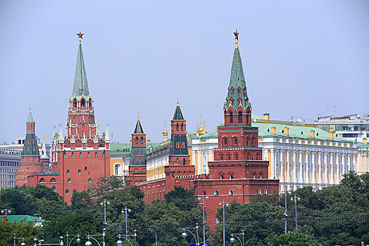 克里姆林宫,桥,大教堂,耶稣,莫斯科,俄罗斯,欧洲