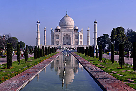 印度,阿格拉,旅游,泰姬陵,陵墓,世界,人性,文化遗产,场所