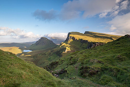 石头,风景,高地,斯凯岛,内赫布里底群岛,苏格兰,英国,欧洲