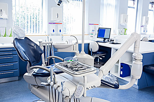 室内,诊所,牙医,椅子,电脑,工具