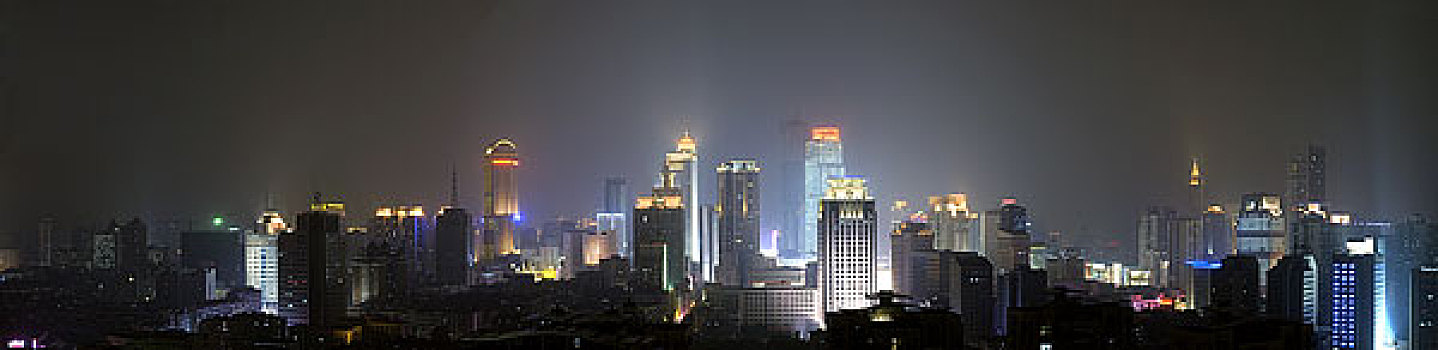 南京新街口夜景