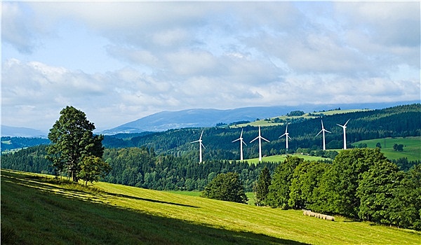 风轮机,山