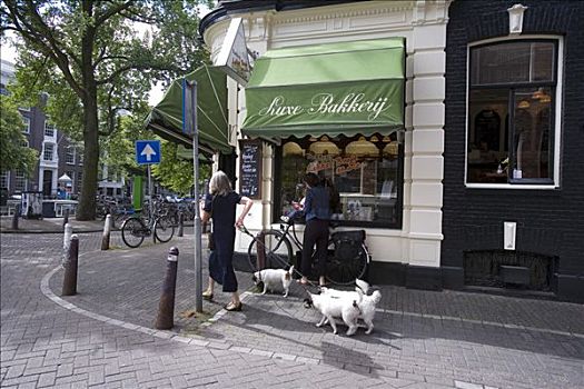 糕点店,阿姆斯特丹,荷兰,欧洲