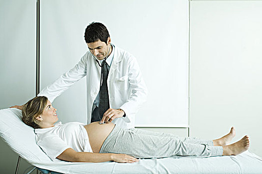 孕妇,检查,医生