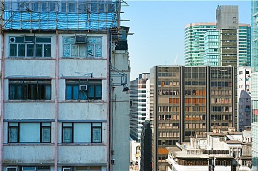 九龙,建筑,香港