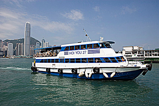 星,渡轮,码头,九龙,香港