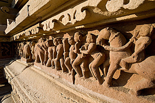克久拉霍,多,纪念碑,世界遗产,中央邦,印度,亚洲