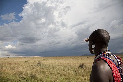遮蔽,马赛马拉国家保护区,肯尼亚