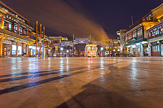 北京前门大街建筑景观