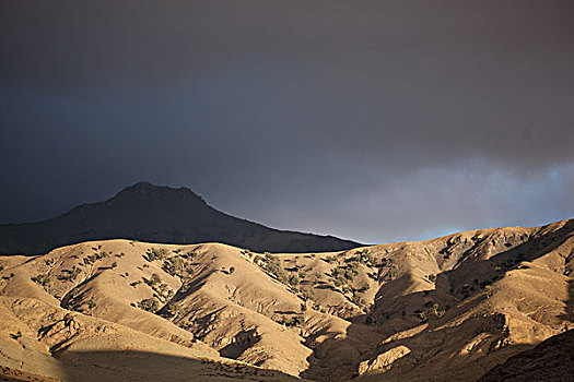 山景,摩洛哥,北非