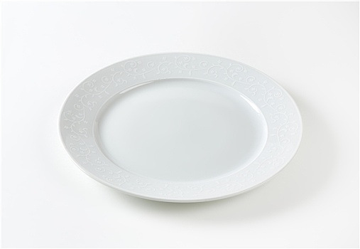 白色,餐盘,装饰,边缘
