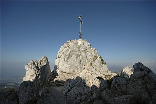 顶峰,坎彭完特山,巴伐利亚,德国