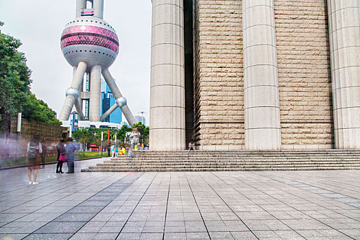 上海现代城市场景